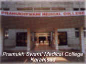 Pramukh Swami Medical College : Karamsad (29087 bytes)